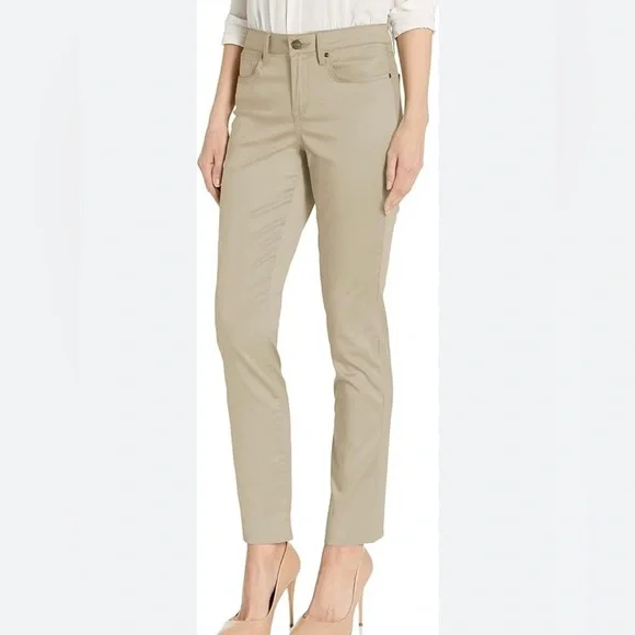 NYDJ Sheri Slim in Feather- Size 14 NWT - Picture 1 of 13